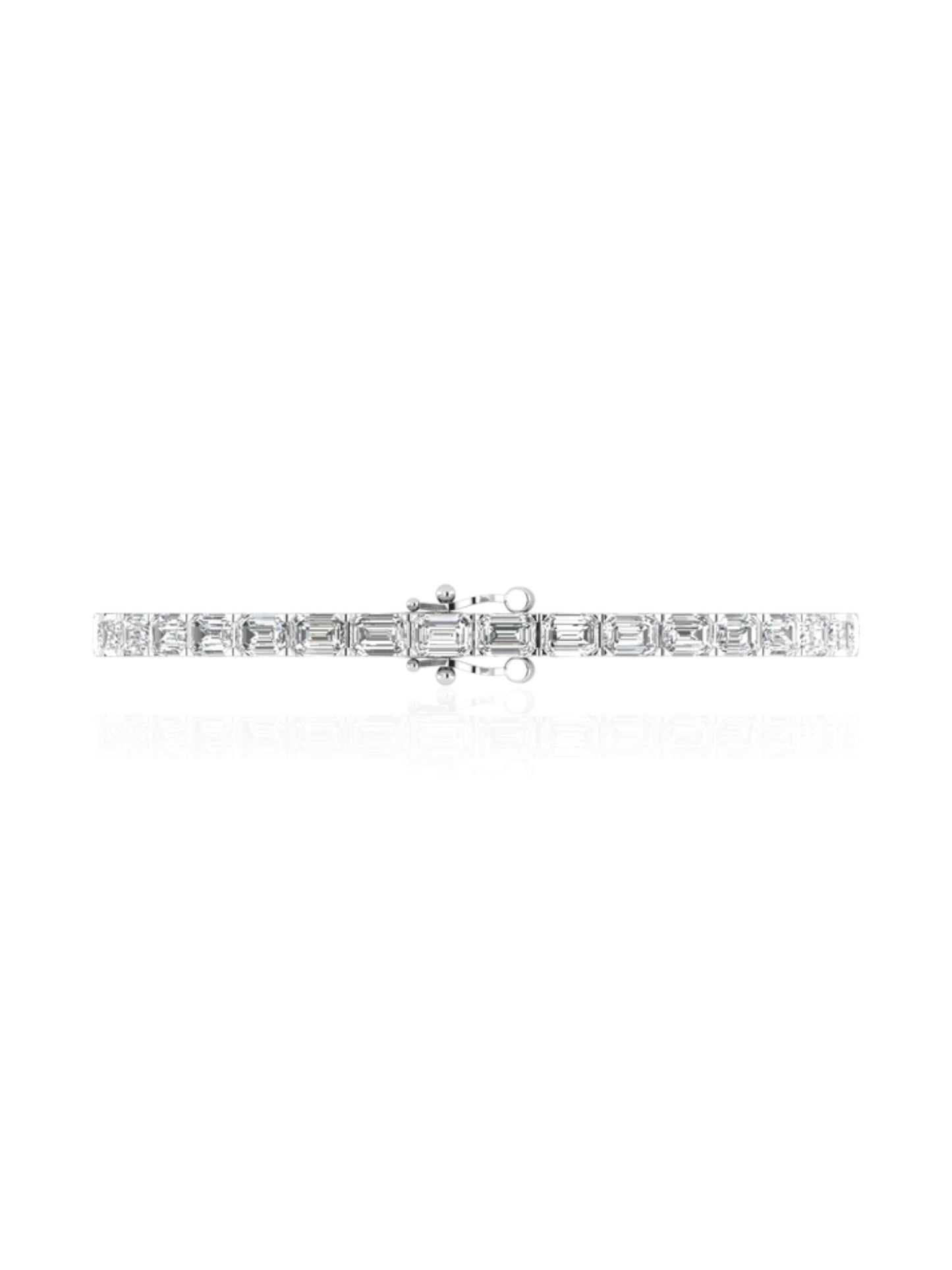 Arya Emerald East West Bracelet