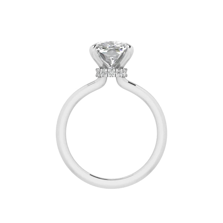 Cushion Cut Solitaire Ring