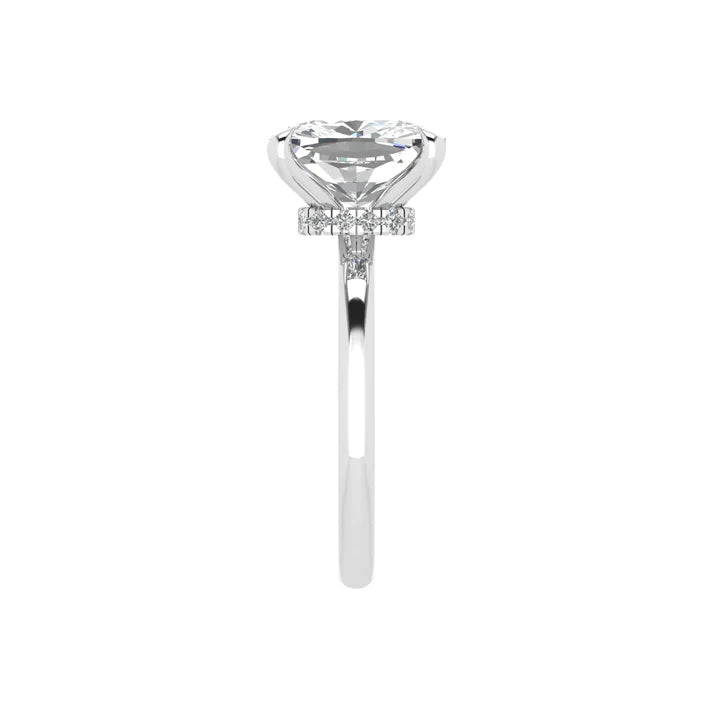 Cushion Cut Solitaire Ring