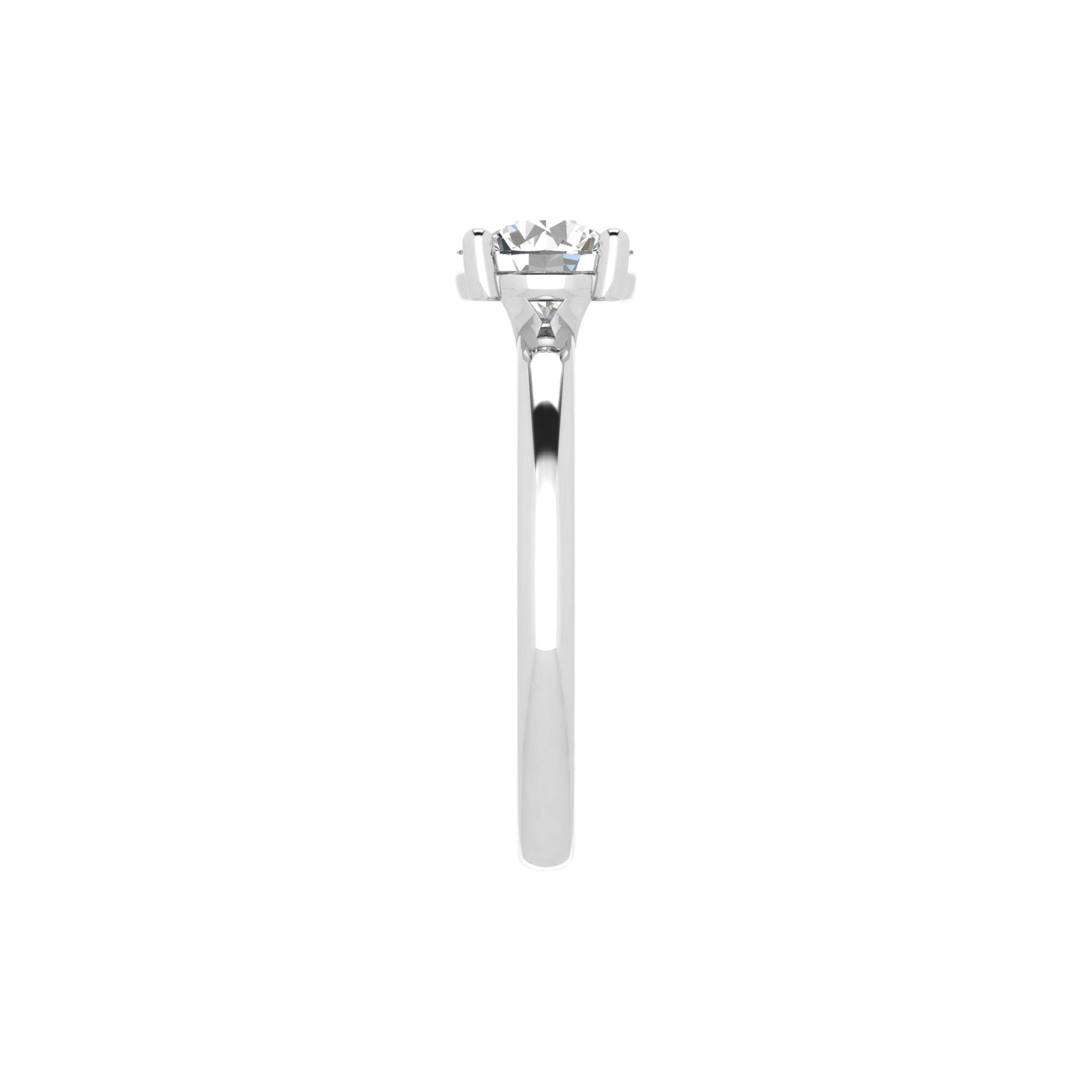 Round Solitaire Ring - 1 Carat