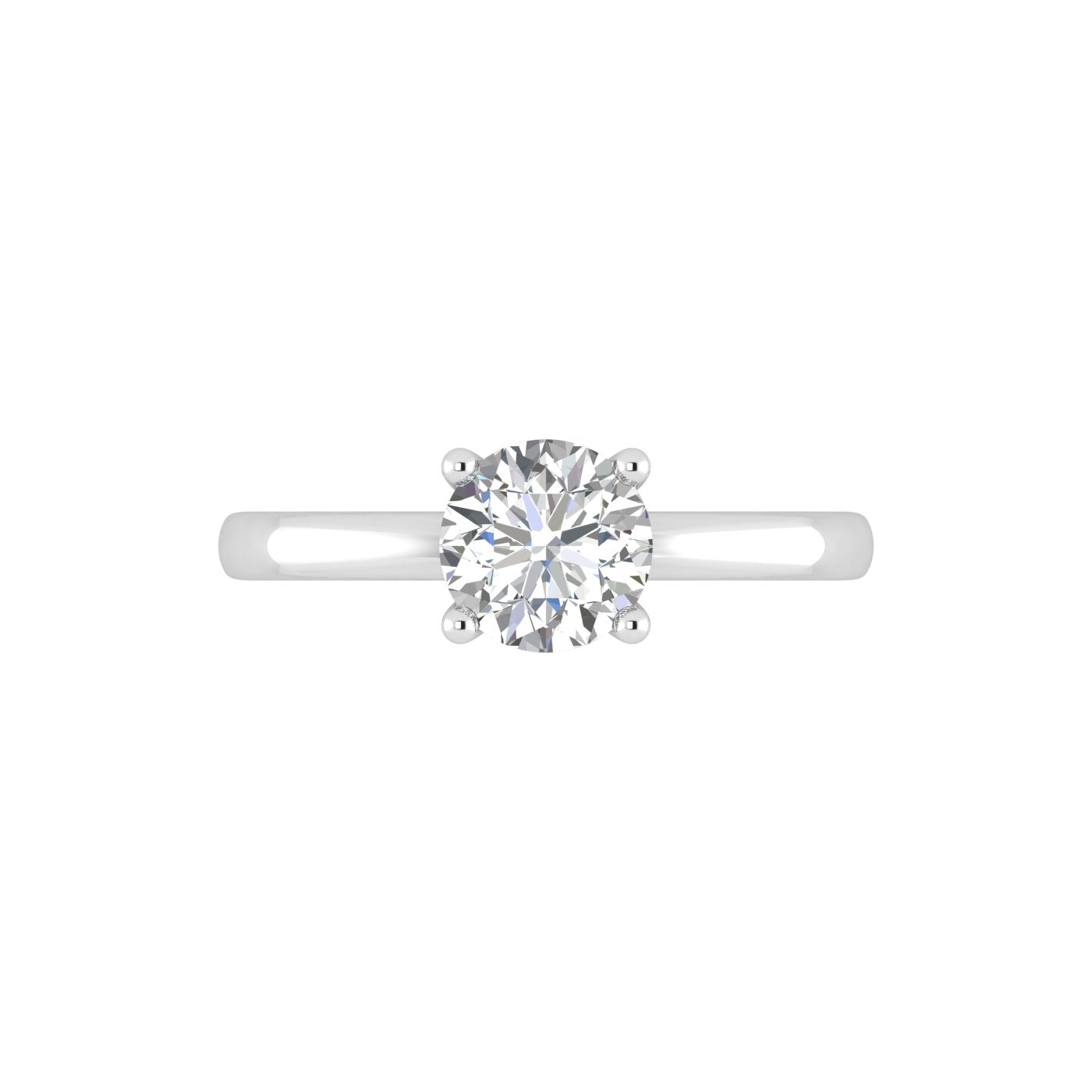 Round Solitaire Ring - 1 Carat