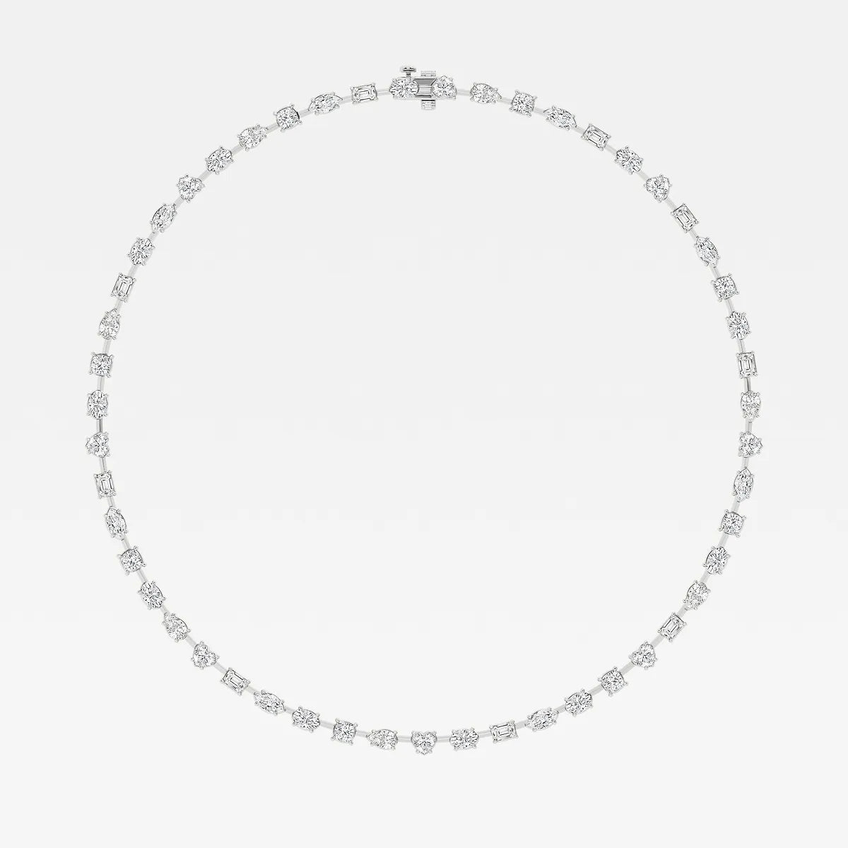 Artemis Multi Diamond Shape Necklace