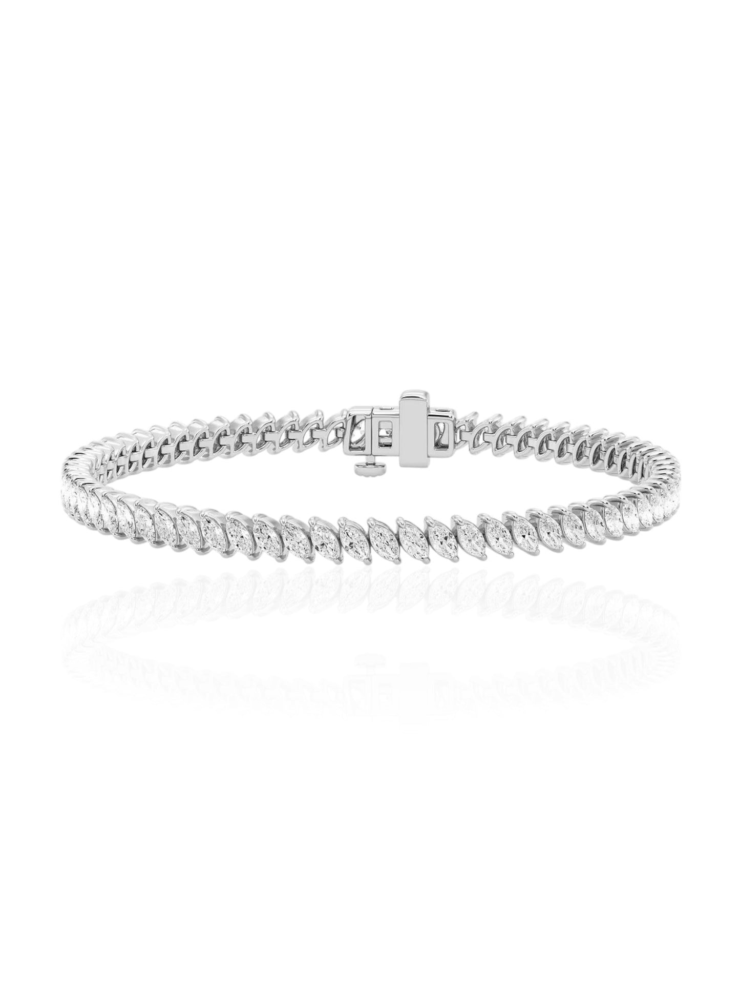 Marquise Tennis Bracelet (TCW: 7)