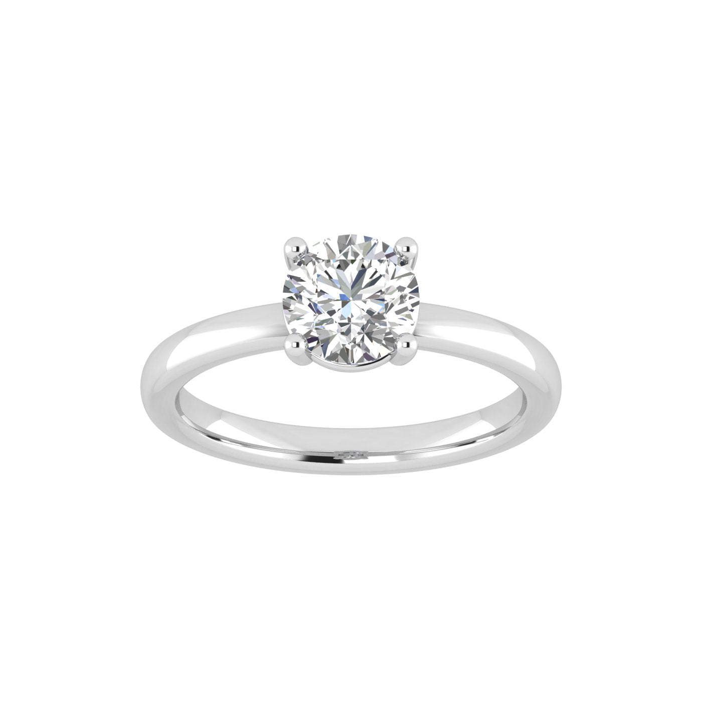 Round Solitaire Ring - 1 Carat