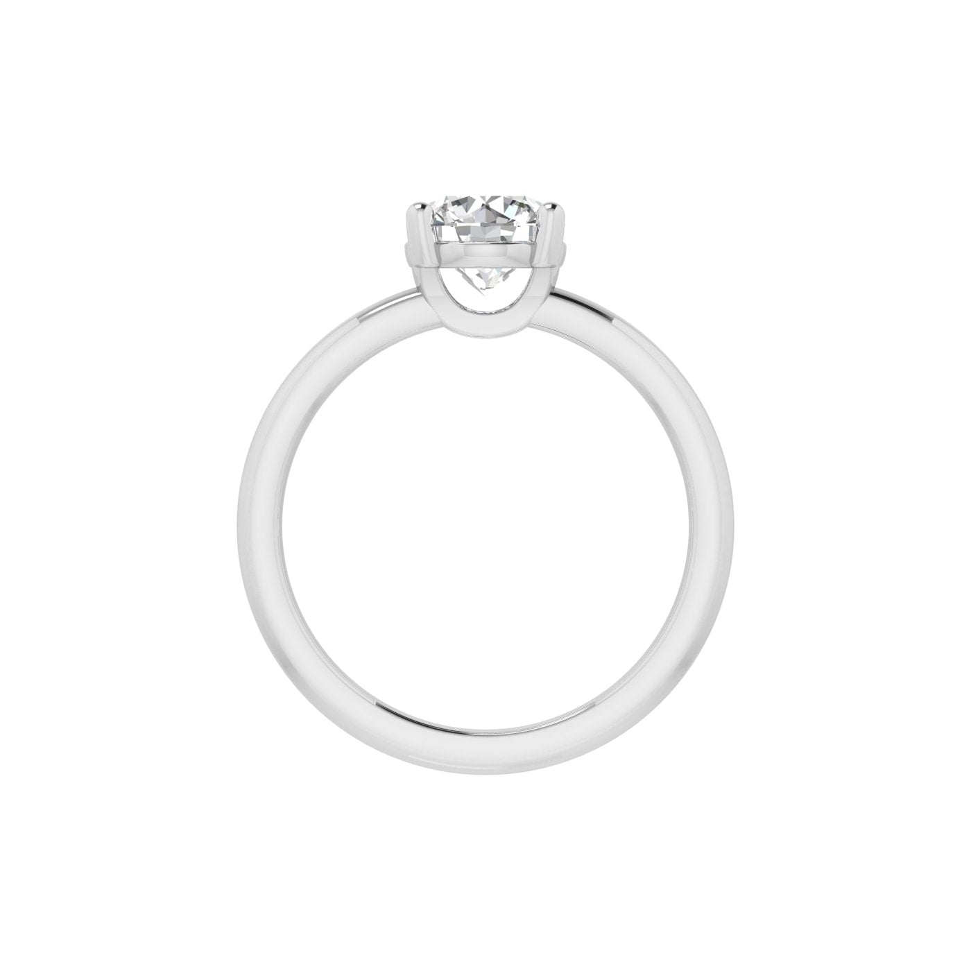 Round Solitaire Ring - 1 Carat